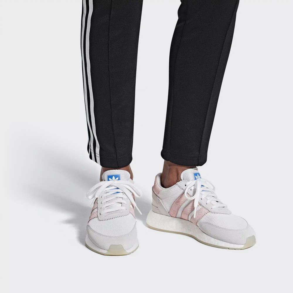 Adidas I-5923 Tenis Blancos Para Mujer (MX-69602)